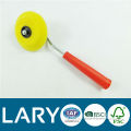 (7229)red plastic handle foam paint roller